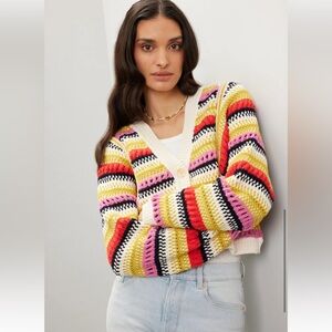 NWT Ba&sh Romy Knit Cardigan, S (1)